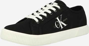 Calvin Klein Jeans Sneakers low i svart: forside