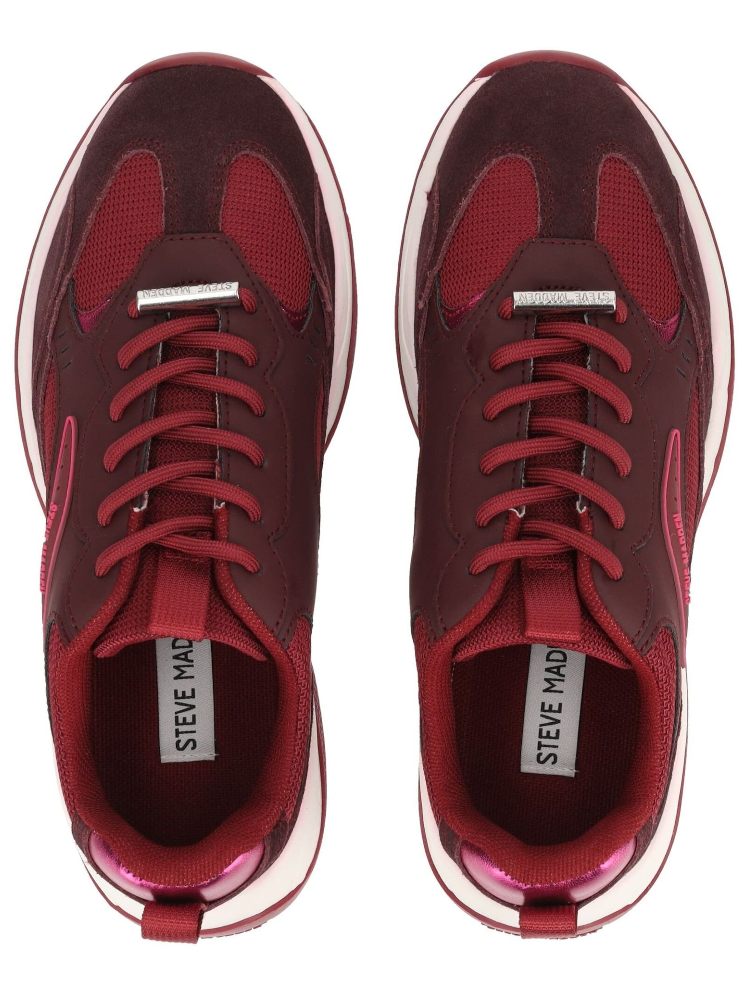 STEVE MADDEN Sneakers laag in Rood