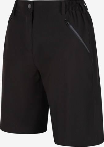 REGATTA Regular Outdoor Pants 'Xert It' in Black
