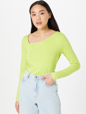 T-shirt Warehouse en jaune : devant