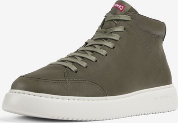 CAMPER High-Top Sneakers 'Runner K21' in Green: front