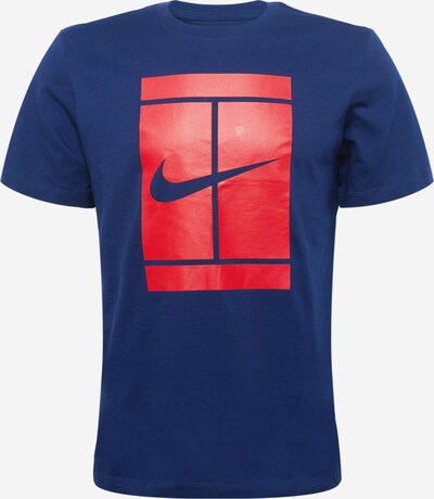 Tricou funcțional NIKE pe albastru închis / roșu, Vizualizare produs