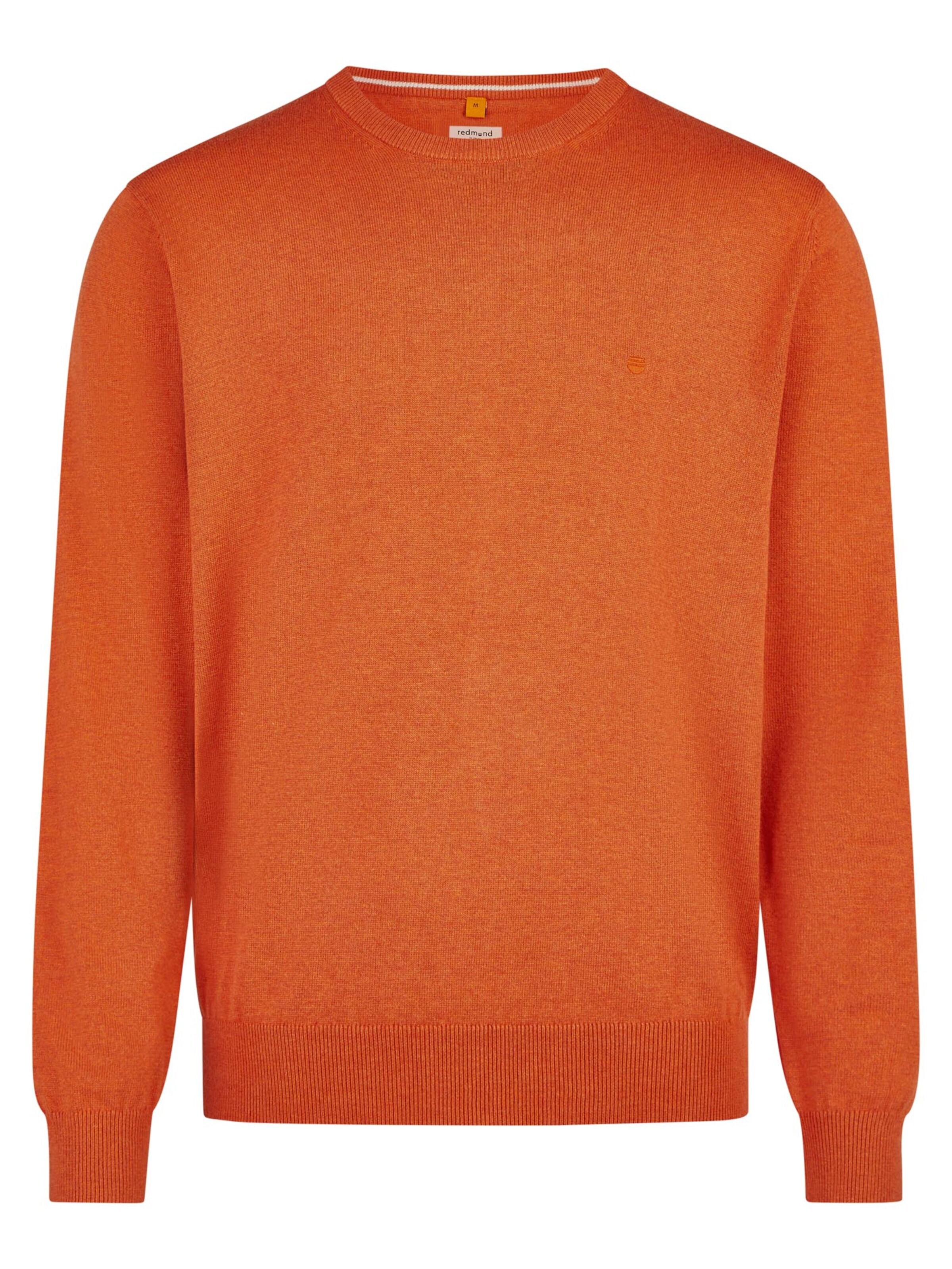 redmond Sweater 'Basic' in Orange: front