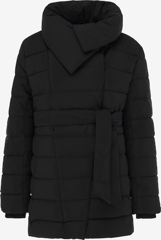 Usha - Chaqueta de entretiempo en negro: frente