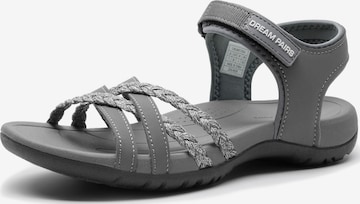 Dream Pairs Wandelsandalen in Grijs: voorkant