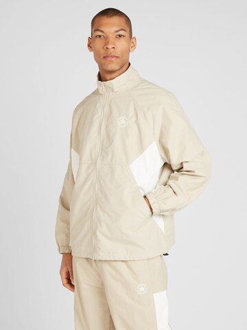 CONVERSE Between-Season Jacket 'STARSPRINTER' in Beige: front