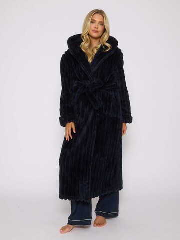 Loungeable Bademantel in Blau: Vorderseite