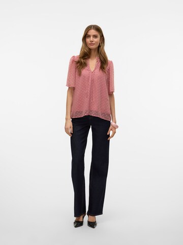 VERO MODA Bluse 'VMLeah' i pink