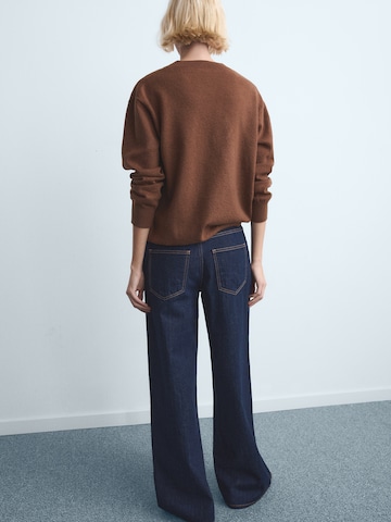 Wide Leg Jean 'ANNIE' MANGO en bleu