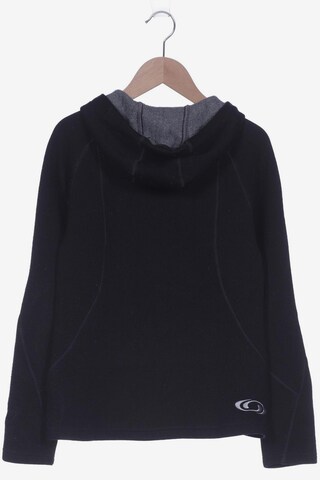 SALOMON Sweatshirt & Zip-Up Hoodie in S in Black