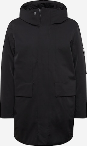 elvine Weatherproof jacket 'Franc' in Black: front