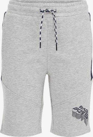 WE Fashion - regular Pantalón deportivo en gris: frente