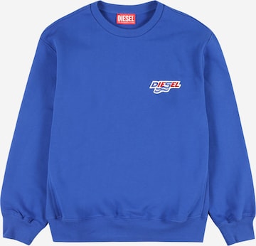 DIESEL Sweatshirt 'SMART' in Blauw: voorkant