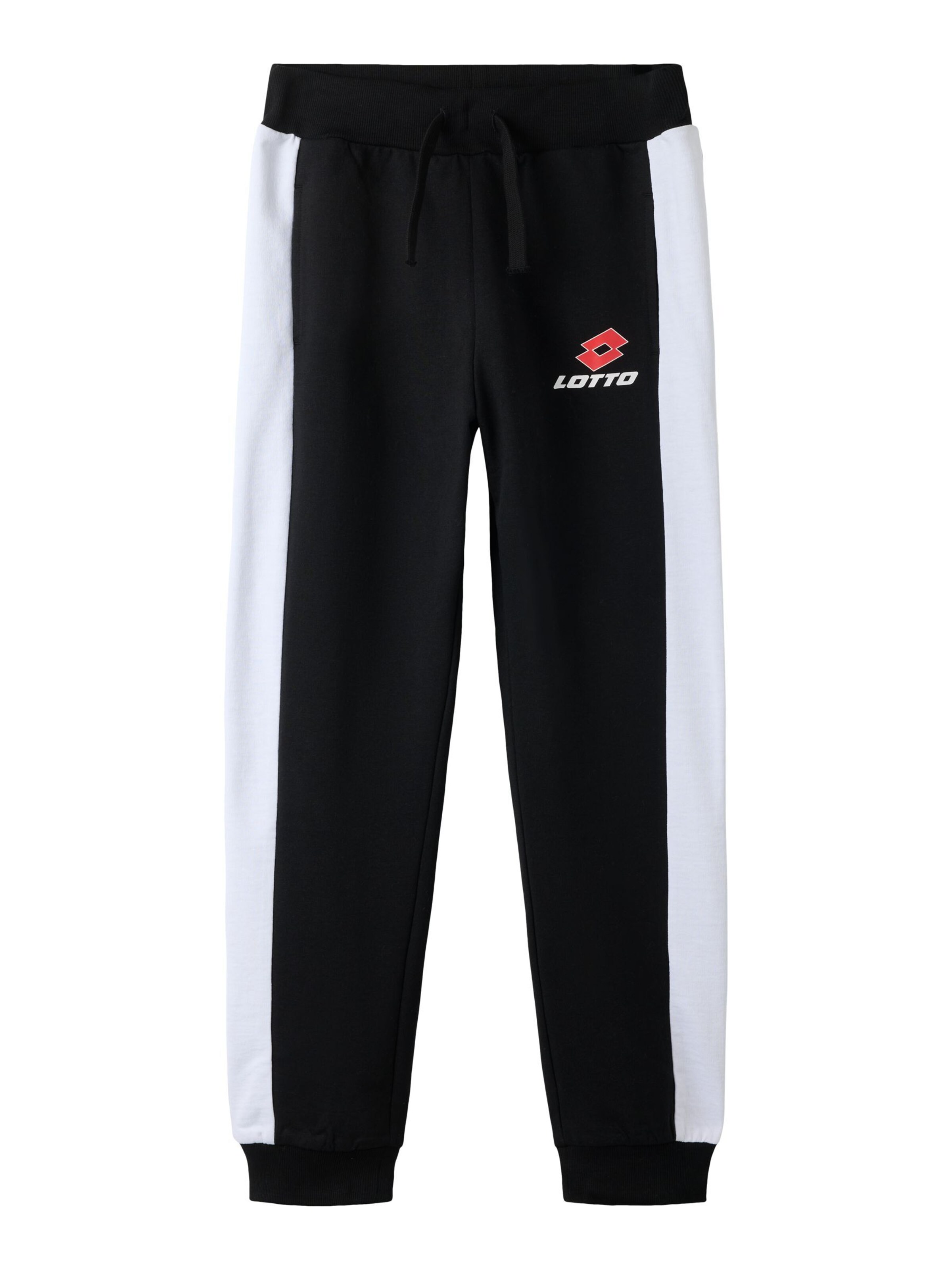 Effilé Pantalon NAME IT en noir : devant