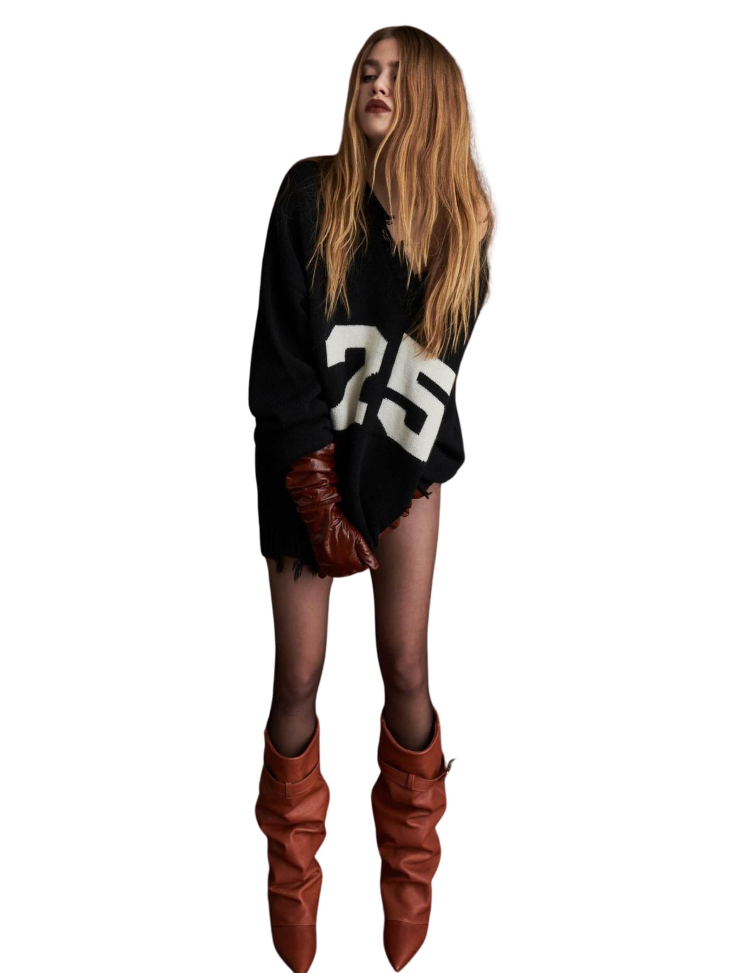 Aniye By Sweater in Black