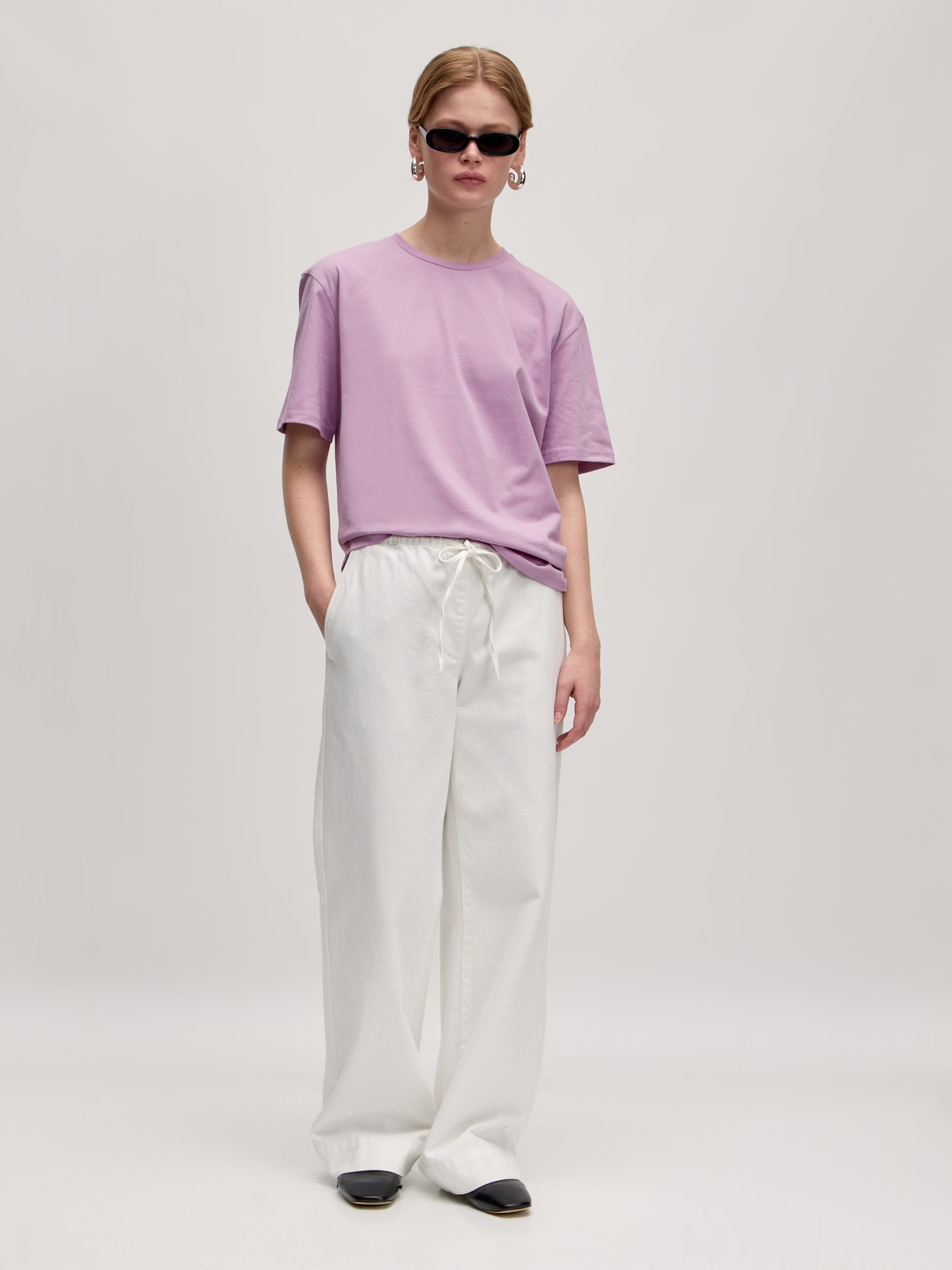 EDITED Productos Camiseta 'Milly' lila