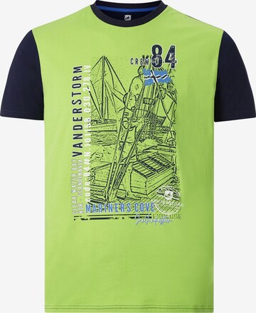 T-Shirt ' Kasperi ' Jan Vanderstorm en vert : devant