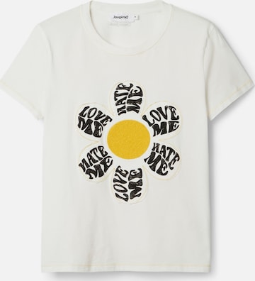 Desigual T-shirt'Daisy' in Weiß: predná strana
