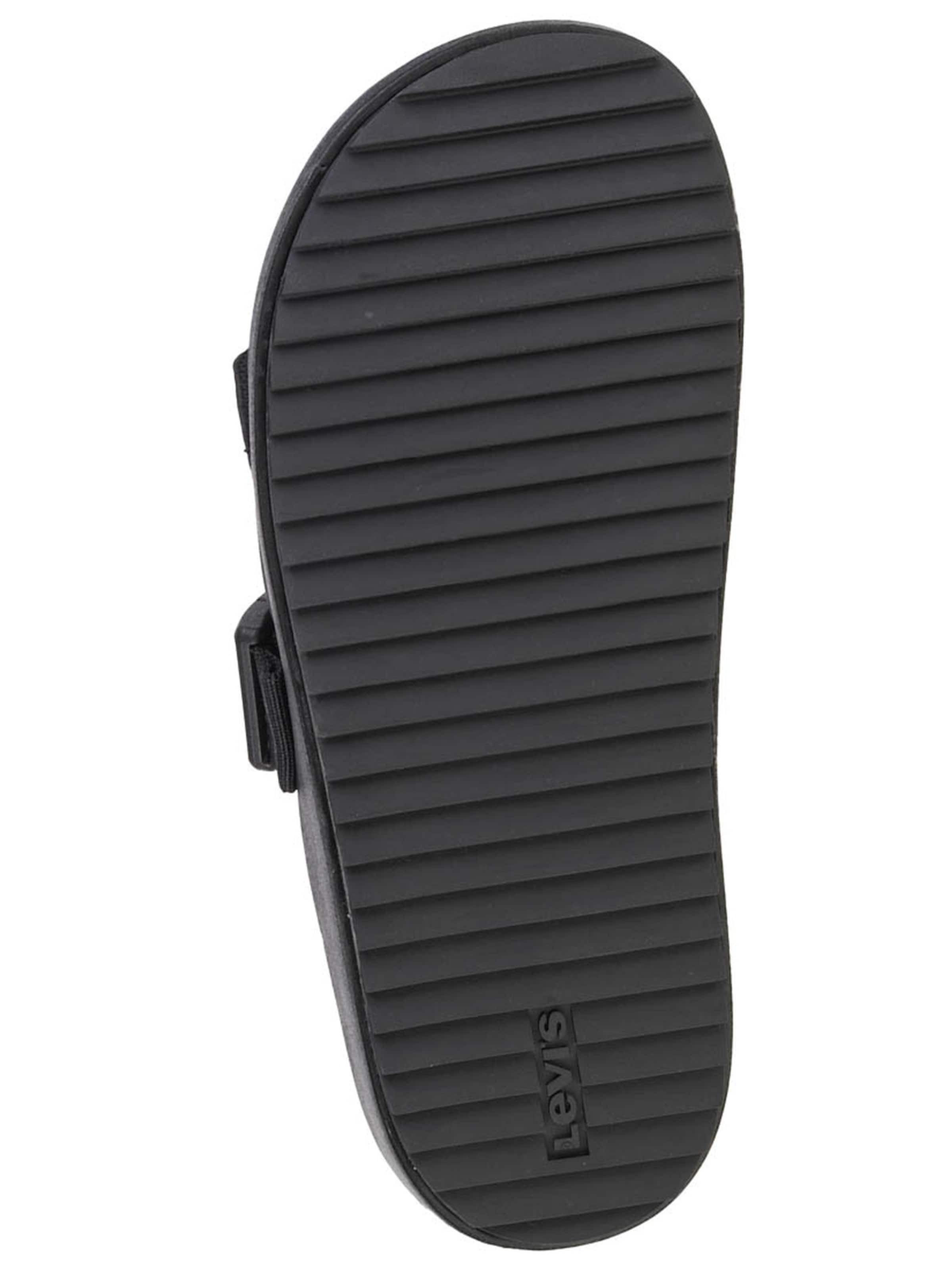 LEVI'S ® Strand-/badschoen 'Levi's Tahoma' in Zwart