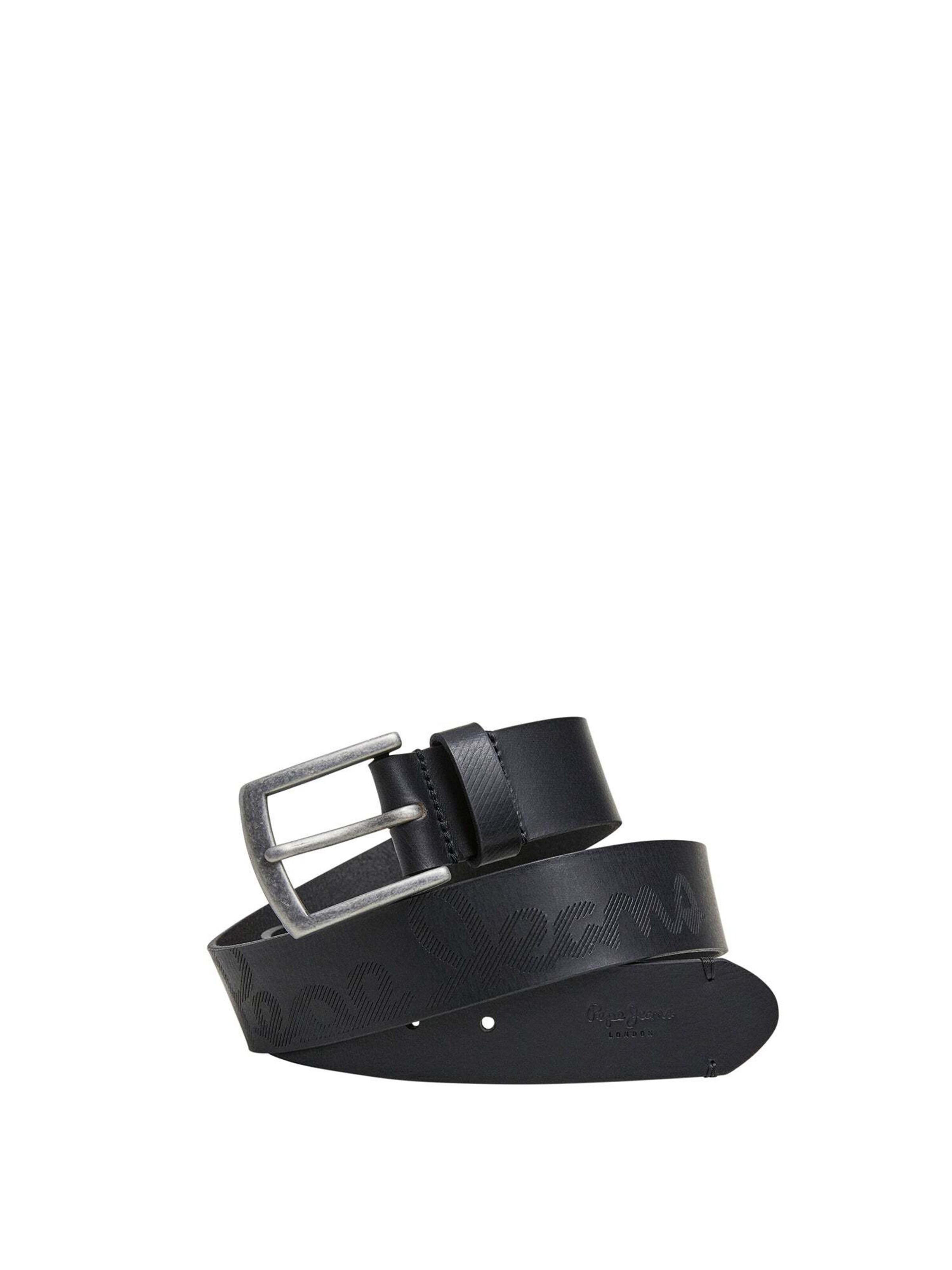 Cintura di Pepe Jeans in nero: frontale