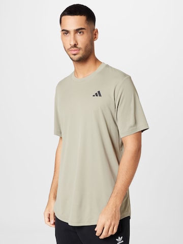 ADIDAS PERFORMANCE Performance Shirt 'Club' in Grey: front