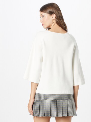 Pull-over 'Rosalia' Peppercorn en blanc