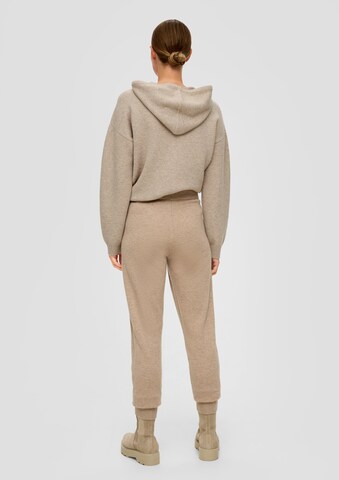s.Oliver Tapered Trousers in Beige