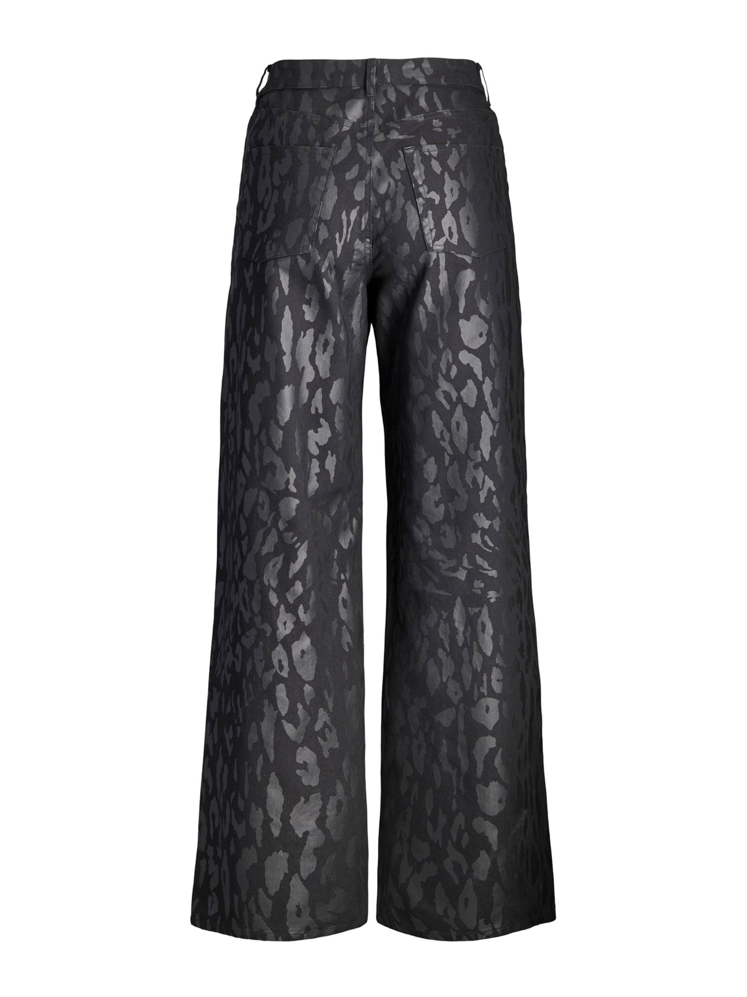 Wide leg Pantaloni 'JXSarah Tokyo' de la JJXX pe negru