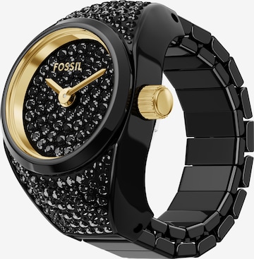 juoda FOSSIL Žiedas: priekis