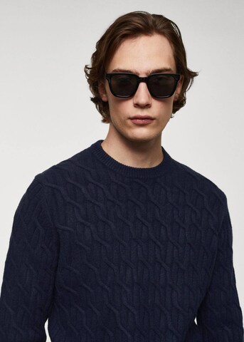 MANGO MAN Pullover 'Ybarre' in Blau