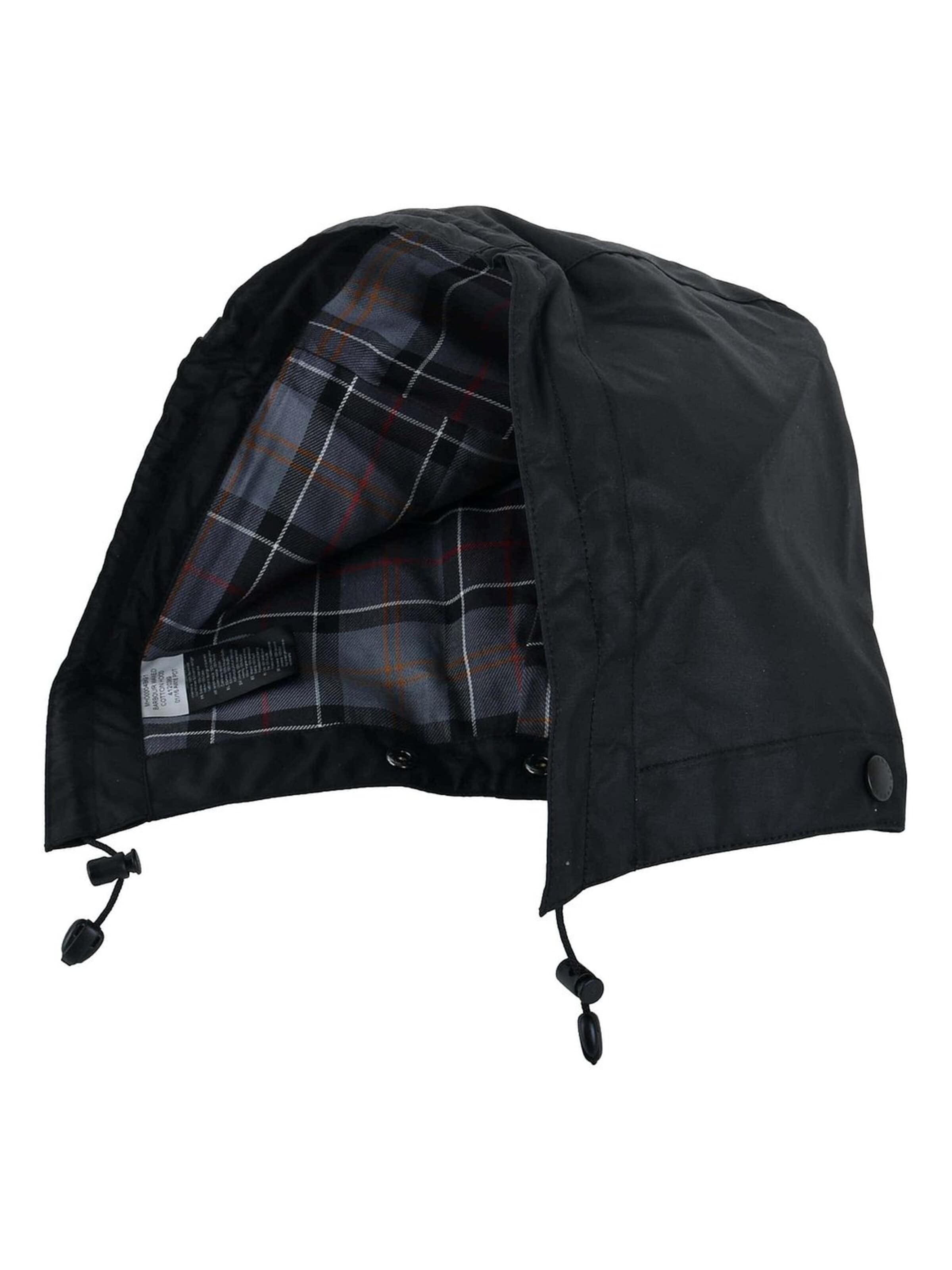 Barbour Pet in Zwart: voorkant