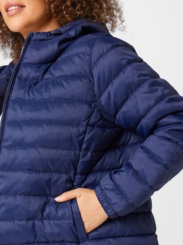 ONLY Carmakoma Between-Season Jacket 'Tahoe' in Blue