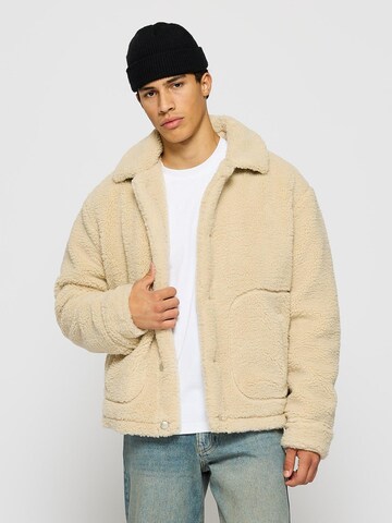 Burocs Between-Season Jacket 'Teddy' in Beige