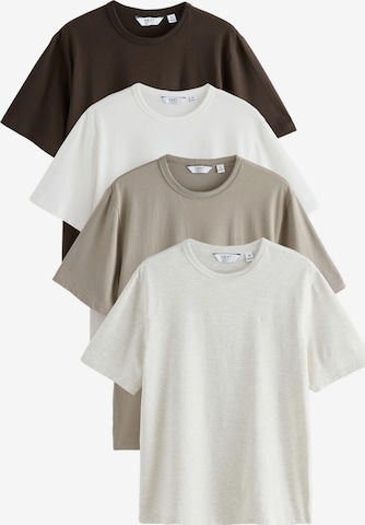 T-Shirt Next en beige : devant