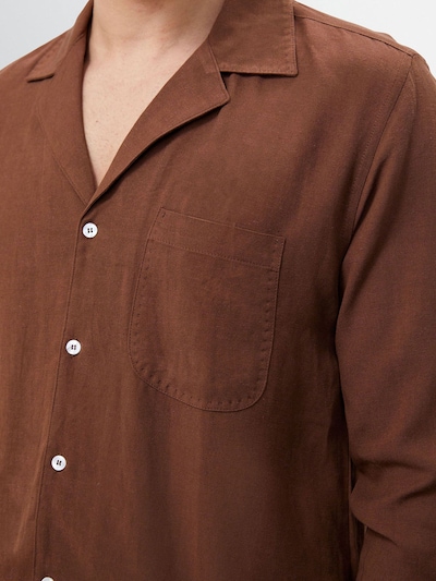 Antioch Button Up Shirt in Brown, Item view