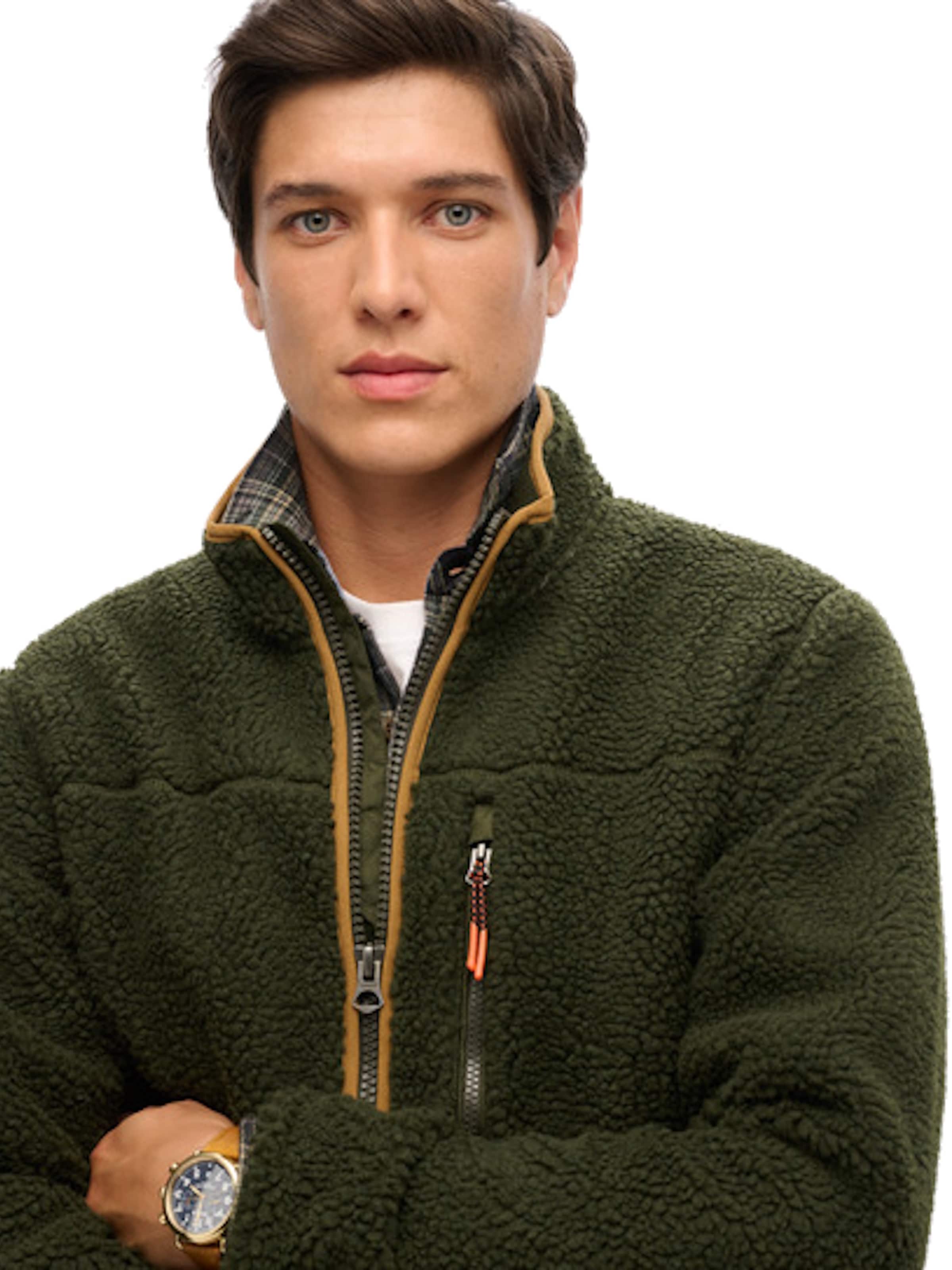 Superdry Поларено яке в зелено