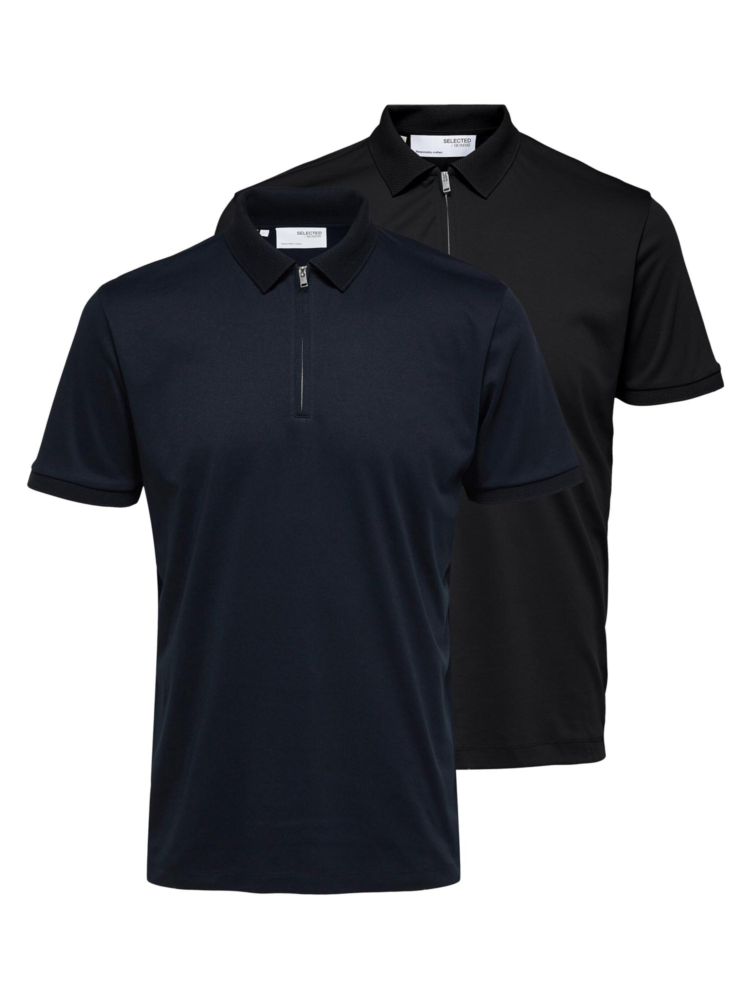 SELECTED Shirt 'Fave' in Blue: front