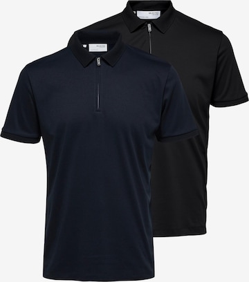 SELECTED Shirt 'Fave' in Blue: front