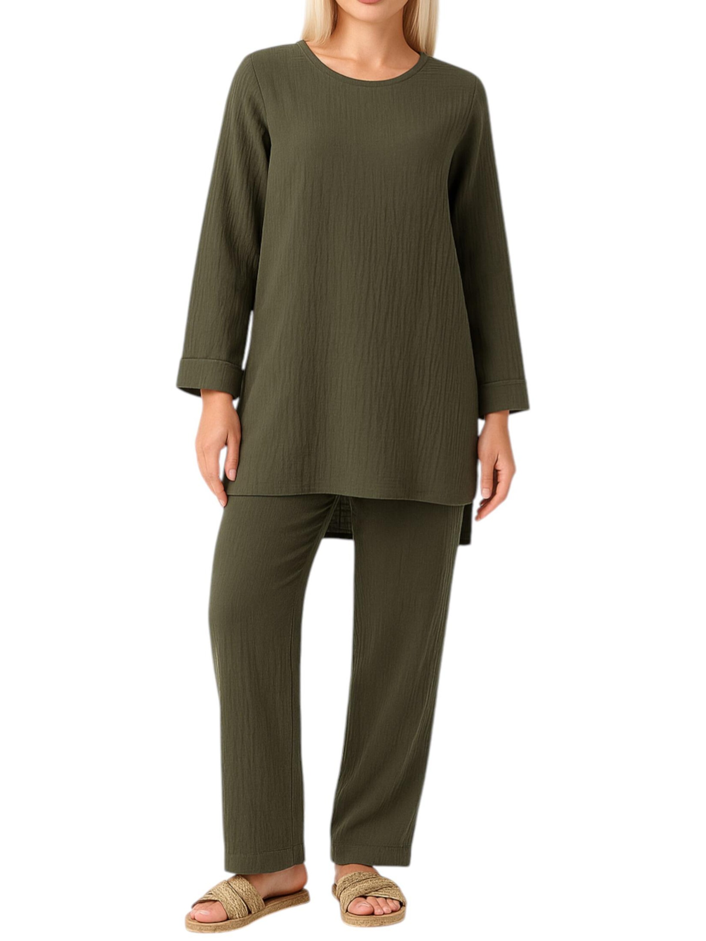 Tenue d'intérieur 'Ayda Modest' WENOR en vert