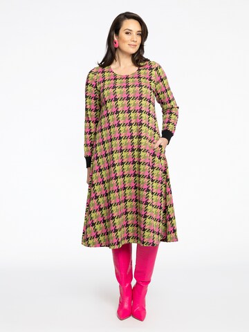 YOEK Kleid in Mischfarben