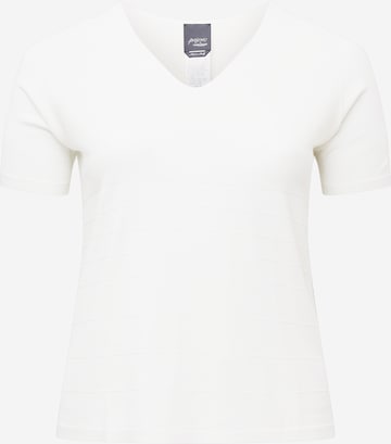 Persona by Marina Rinaldi Sweater 'ALCE' in White: front
