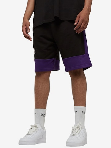 NEW ERA Sporthose 'NBA' in Schwarz: Vorderseite