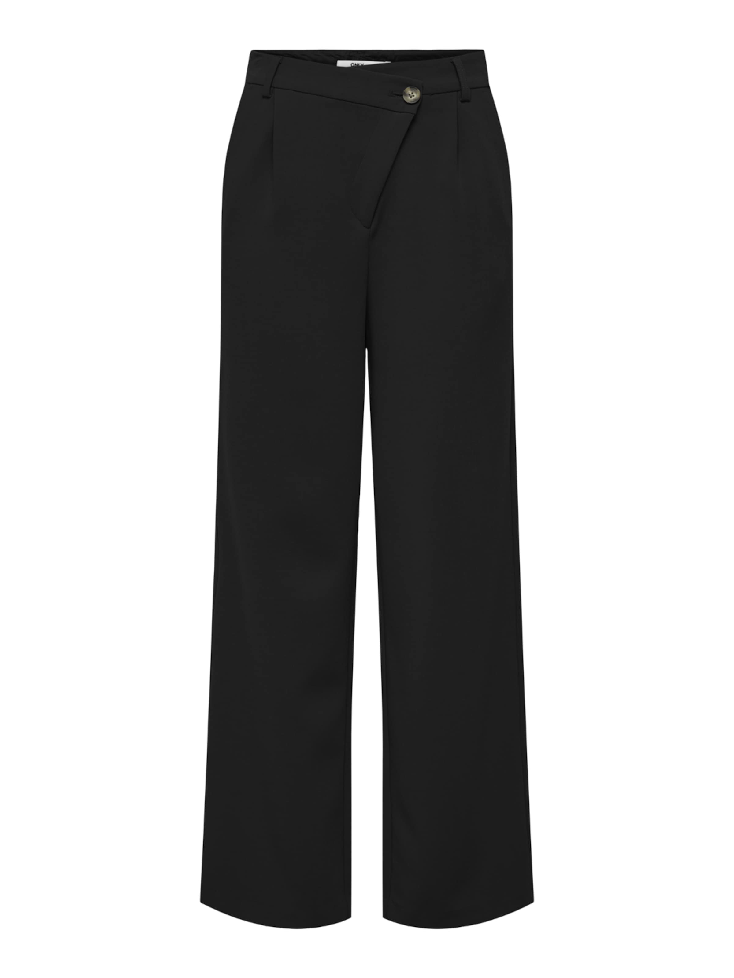 Wide Leg Pantalon à pince 'HAYDEN' ONLY en noir : devant