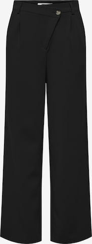 Wide Leg Pantalon à pince 'HAYDEN' ONLY en noir : devant