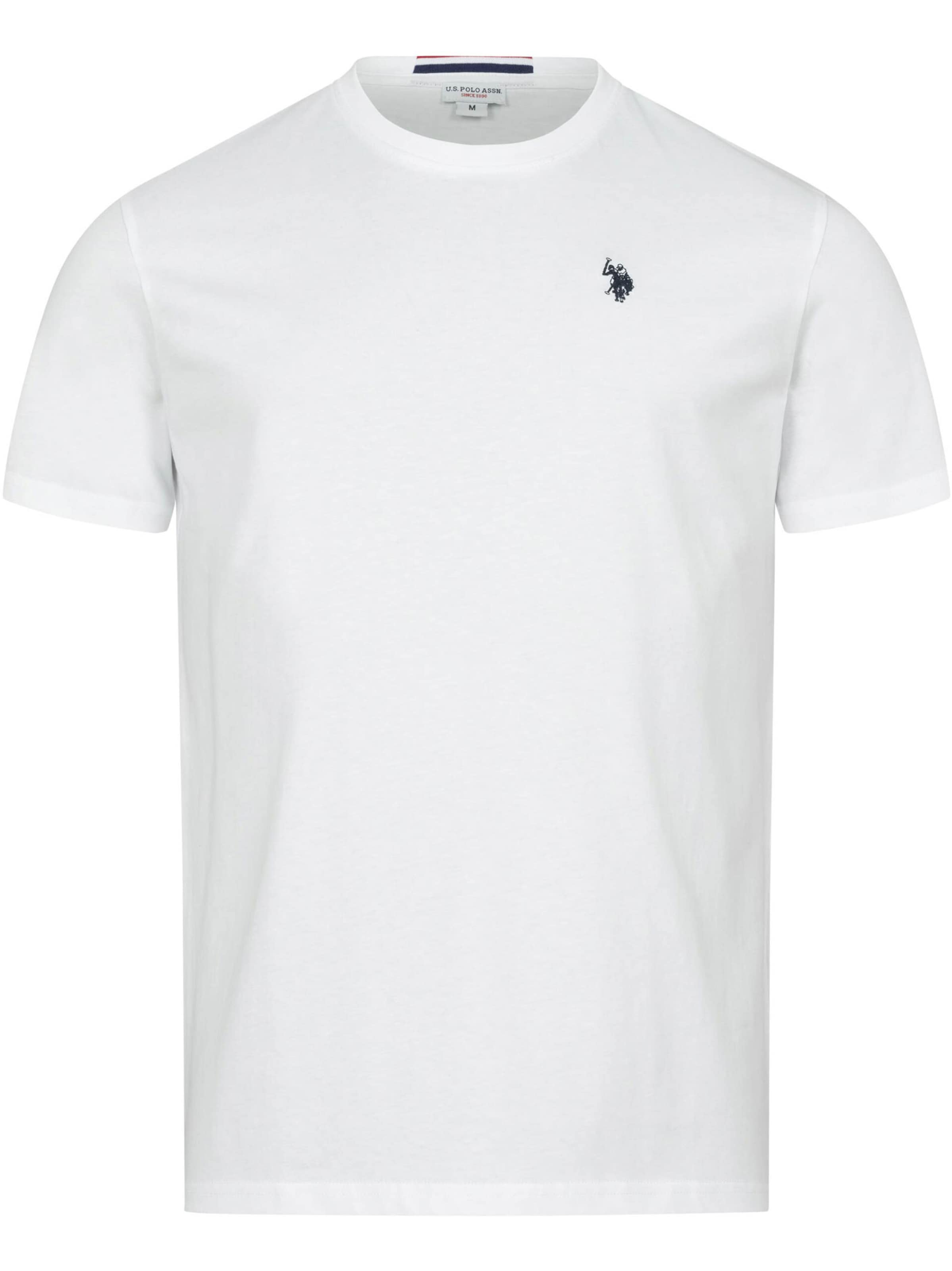 U.S. POLO ASSN. Shirt in Wit: voorkant