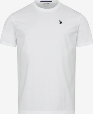 U.S. POLO ASSN. Shirt in White: front