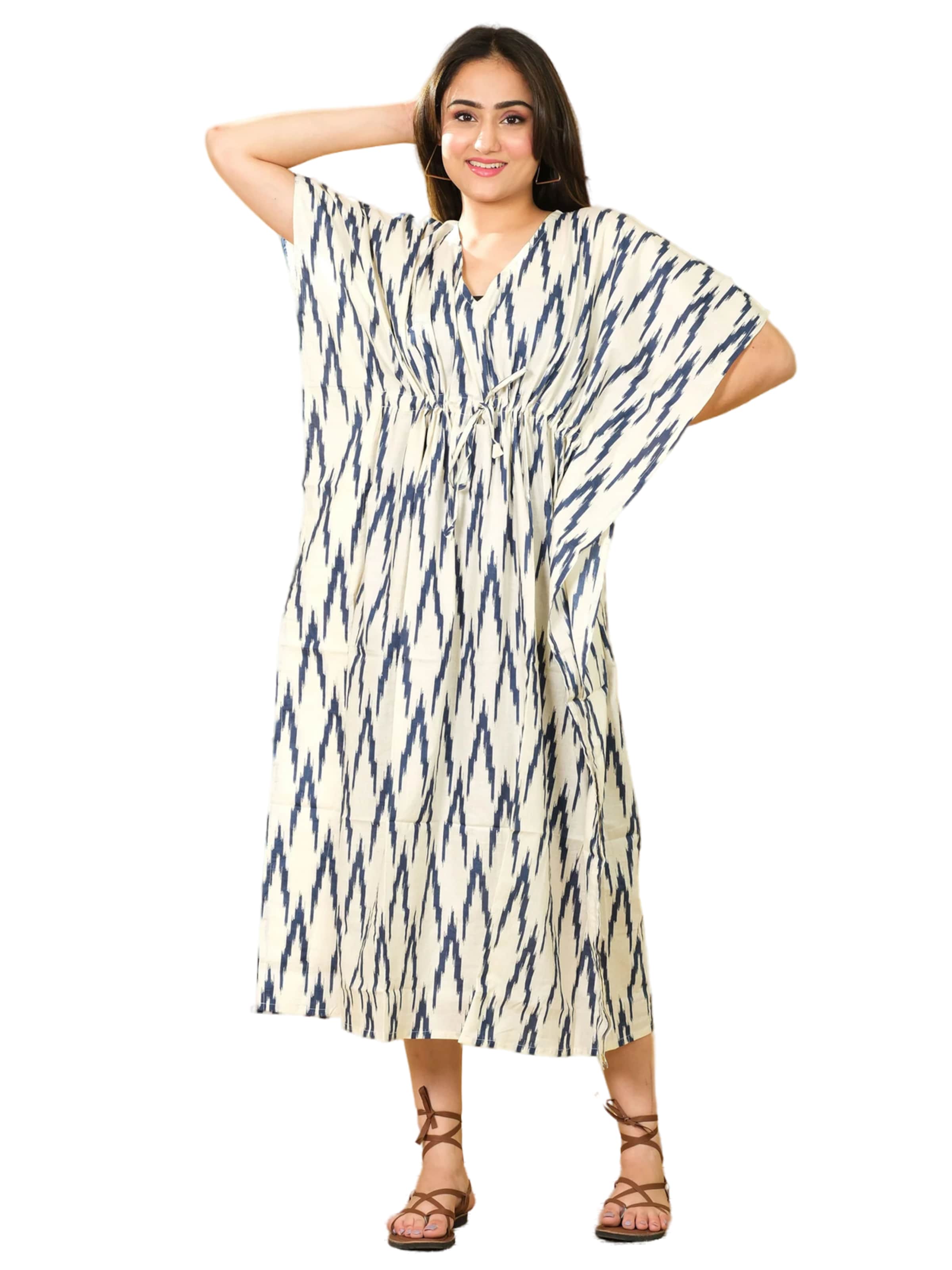 PfauGermany Oversized Dress in White: front