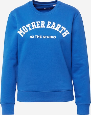 92 The Studio Sweatshirt in Blauw: voorkant