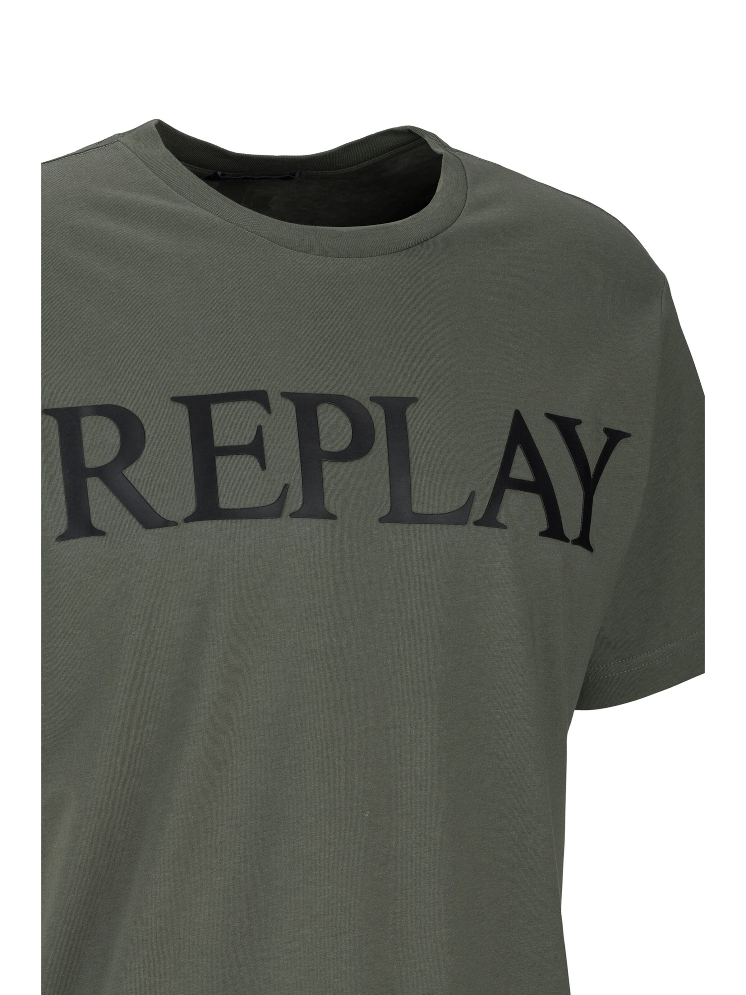 REPLAY Shirt in Green