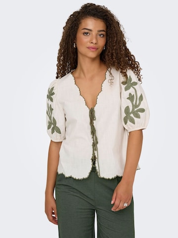 JDY Bluse 'JDYFILUCA' i beige